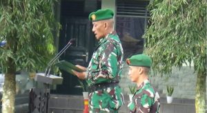 Ini Amanat Panglima TNI yang Dibacakan Kasdim 0607, Kota Sukabumi
