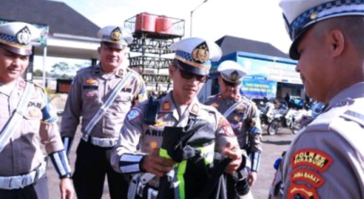 Selama Libur Panjang Satlantas Polres Sukabumi Siaga Disetiap Titik Rawan