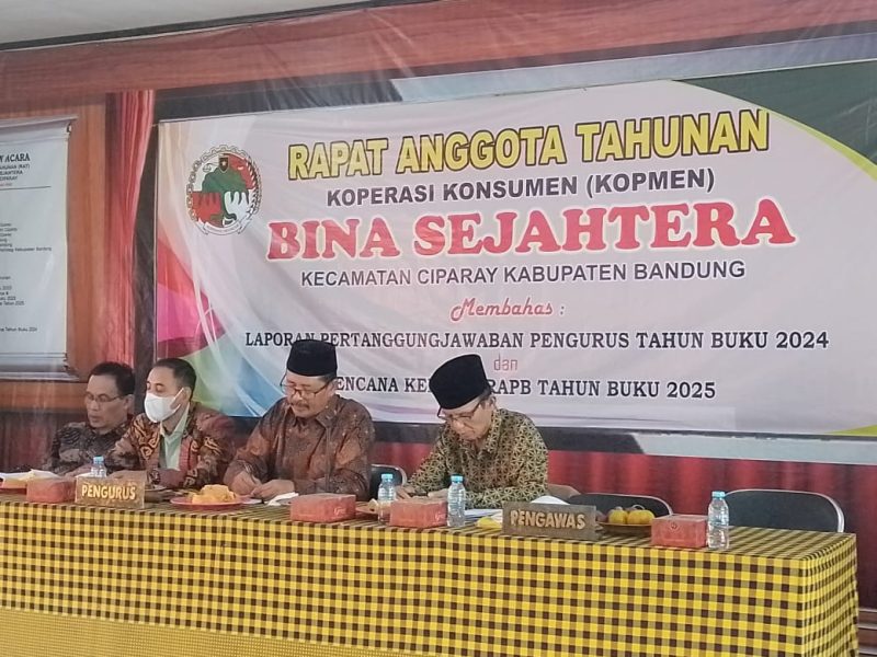 KP – RI Bina Sejahtera Ciparay, Kab.Bandung Gelar RAT